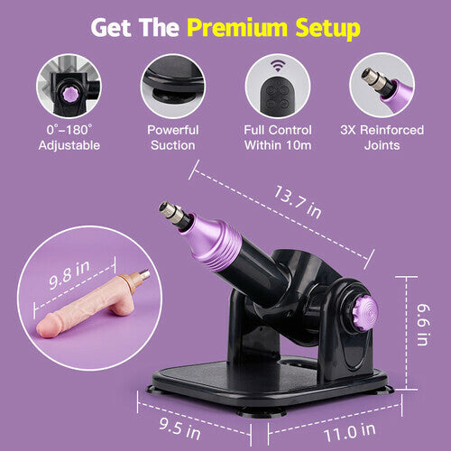 ThrustWave - 180° Adjustable Sex Machine