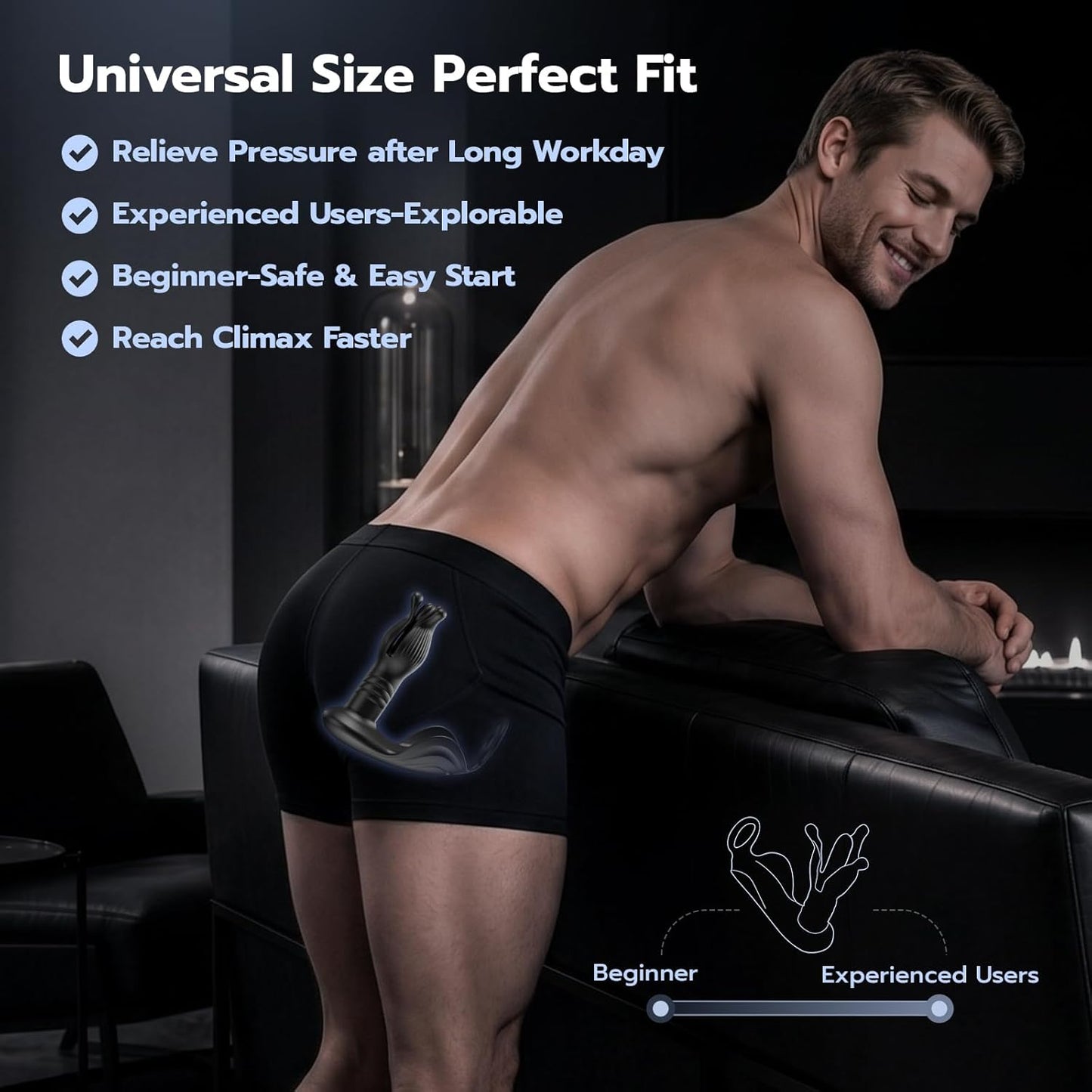 FusionDrive App Controlled Prostate Stimulator