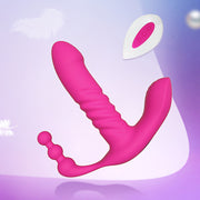 G Spot Wireless Remote Wearable Automatic Thrusting Dildo