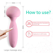 Mushroom Designed Vibrator For Women