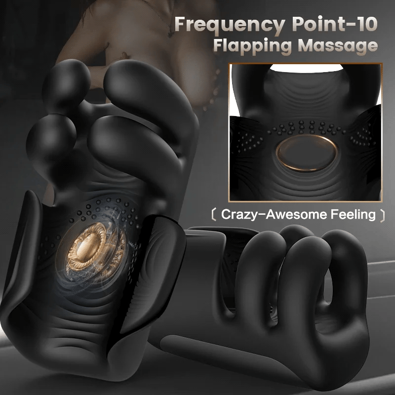 PulseGrip Glans Vibrator – Penis Training & Tapping Masturbator for Men