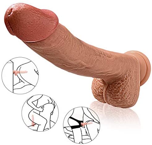 Realistic Dildo with Strong Suction Cup - 7 inch