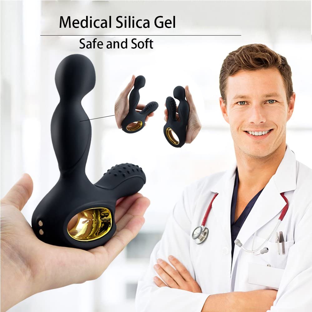 Wireless Heating Prostate Massager Anal Sex Toy