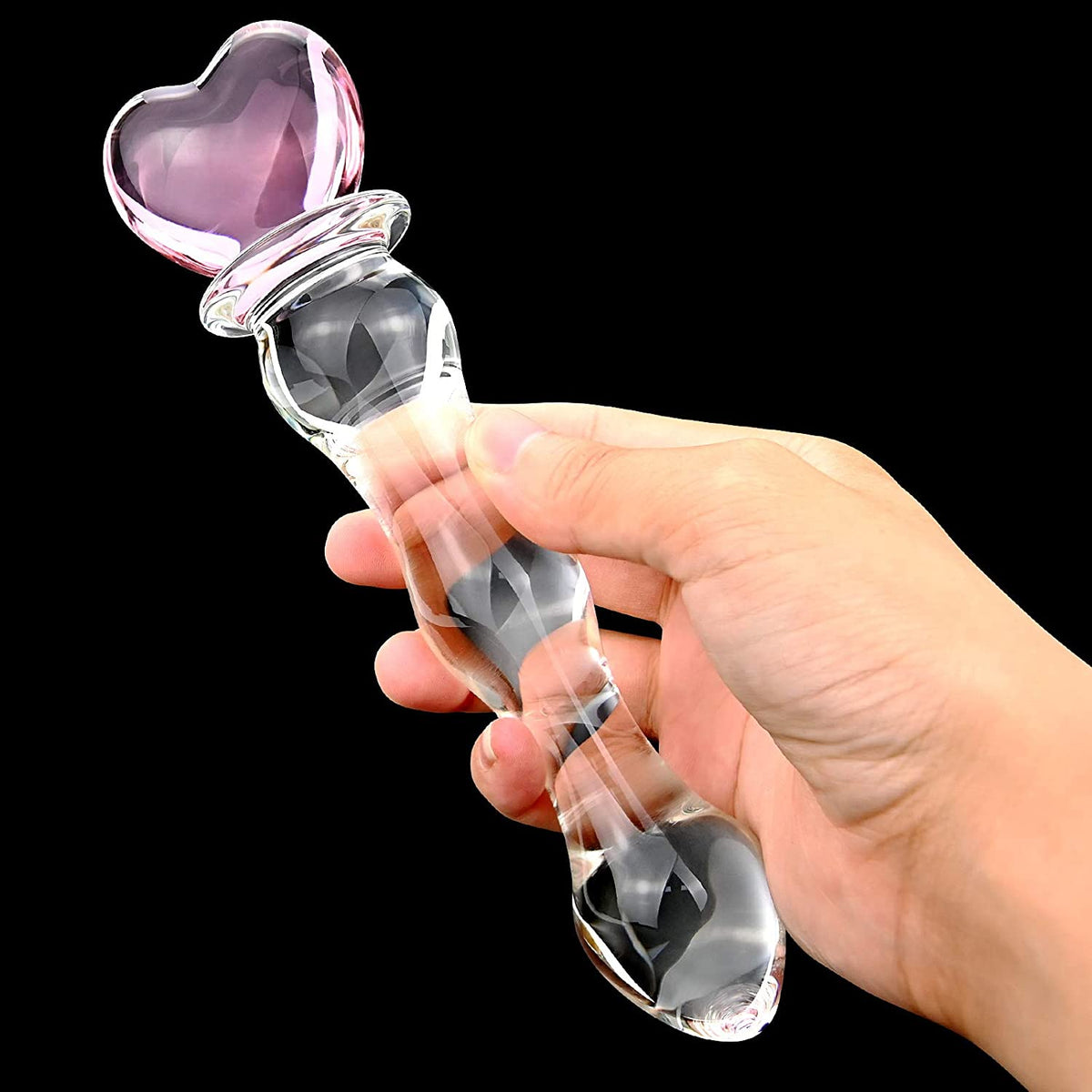 Crystal Glass Pleasure Wand Dildo