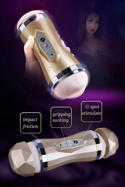 Male Masturbator Vibrator