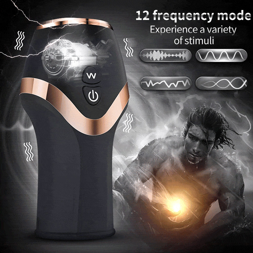 Glans Trainer Waterproof Vibrating Male Masturbator