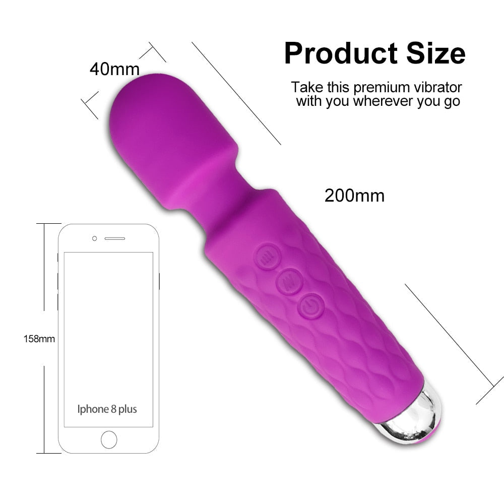 Mini AV Magic Wand Massager
