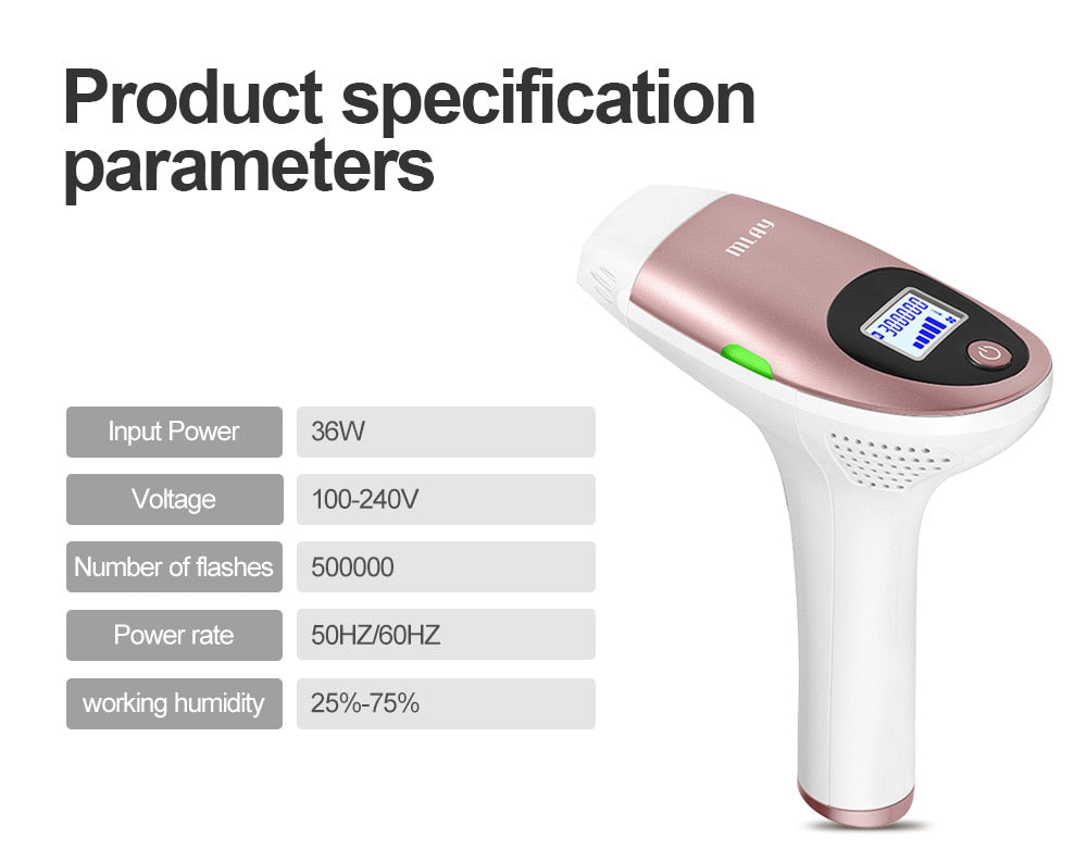 Ultrafast IPL Hair Removal Handset