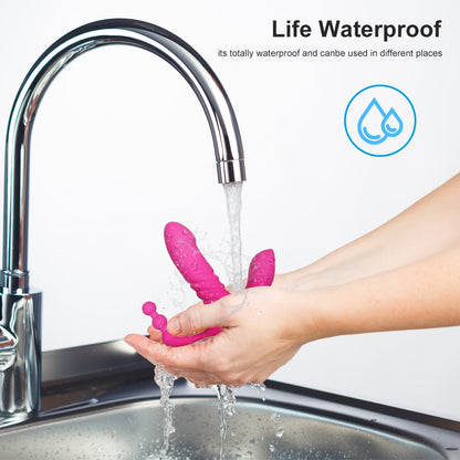 G Spot Wireless Remote Wearable Automatic Thrusting Dildo