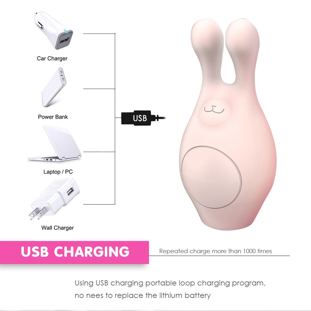 Rabbit Huge Tongue Dildo Vibrator