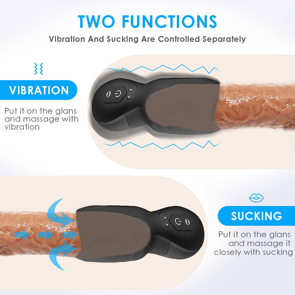 Automatic Male Masturbators Sucking Machine And Glans Trainer