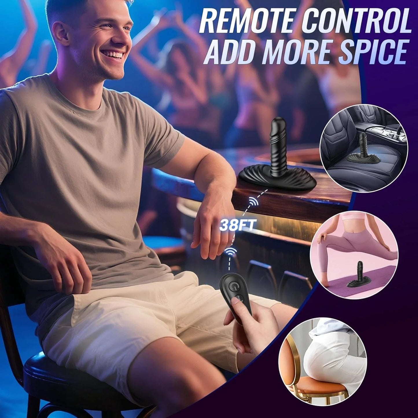 RidePulse - Advanced Motion Prostate Massager